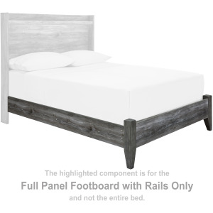 Baystorm Full Panel Footboard with Rails