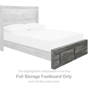 Baystorm Full Storage Footboard