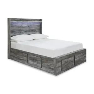 Baystorm Full Panel Storage Bed, Dresser and Nightstand