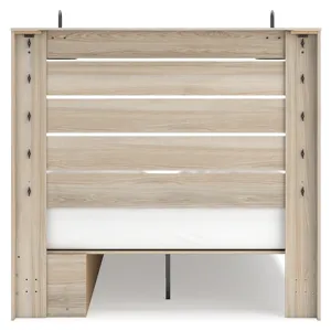 Senbry Queen Panel Bed with Storage