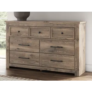 Keithland Queen Panel Bed, Dresser and Nightstand