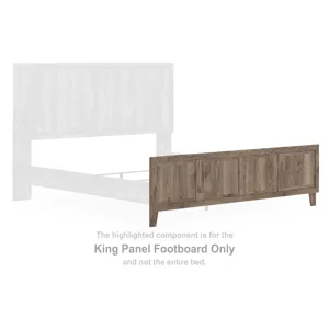 Rusticott King Panel Footboard