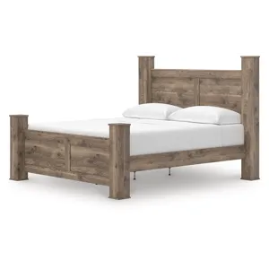 Rusticott King Poster Bed