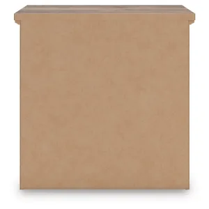 Rusticott Queen Poster Bed, Dresser and Nightstand