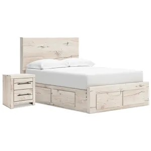Lawroy Full Storage Bed and Nightstand