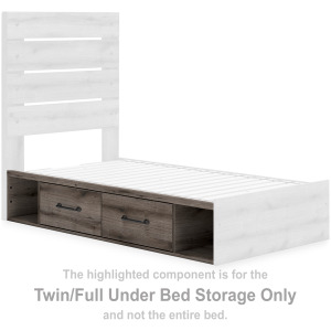 Urbanoore Twin/Full Under Bed Storage