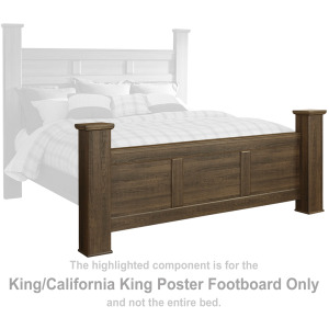 Juararo King/California King Poster Footboard