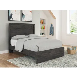 Belachime Full Panel Bed, Dresser, Mirror and Nightstand