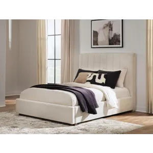 Shoralli Queen Upholstered Storage Bed
