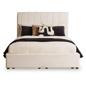 Shoralli Queen Upholstered Storage Bed