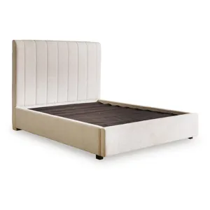 Shoralli Queen Upholstered Storage Bed