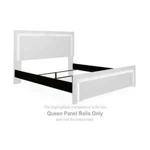 Shoralli Queen Panel Rails
