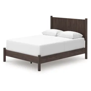 Cadmori Queen Panel Bed, Dresser, Mirror and Nightstand