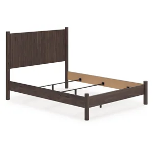 Cadmori Queen Panel Bed, Dresser, Mirror and Nightstand