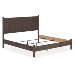 Cadmori King Panel Bed, Dresser, Mirror and Nightstand