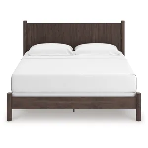 Cadmori King Panel Bed, Dresser, Mirror and Nightstand