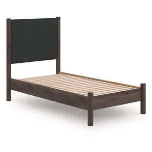 Pamytta Twin Upholstered Panel Platform Bed