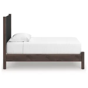 Pamytta Twin Upholstered Panel Platform Bed