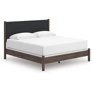 Cadmori King Upholstered Panel Bed