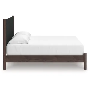 Pamytta King Upholstered Panel Platform Bed