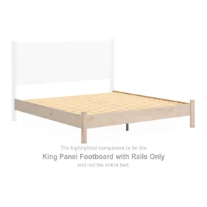 Cadmori King Panel Footboard with Rails