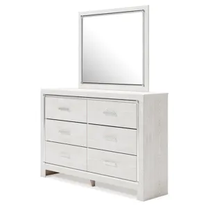 Altyra King Platform Storage Bed, Dresser, Mirror, Chest and 2 Nightstands