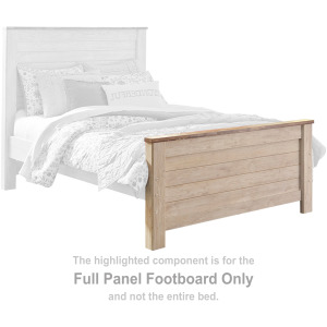 Willowton Full Panel Footboard