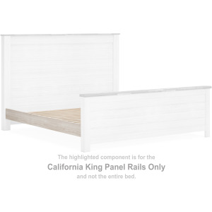 Willowton California King Panel Rails