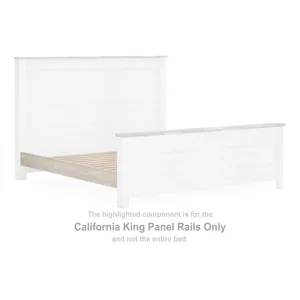 Willowton California King Panel Rails