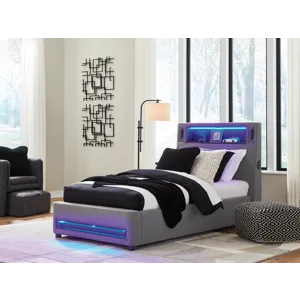 Cayberry Twin Upholstered Bed