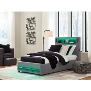 Cayberry Twin Upholstered Bed