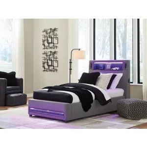 Cayberry Twin Upholstered Bed