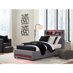 Cayberry Twin Upholstered Bed