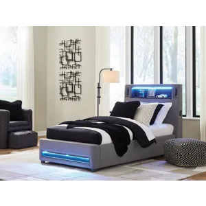 Cayberry Twin Upholstered Bed