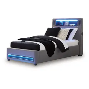 Cayberry Twin Upholstered Bed
