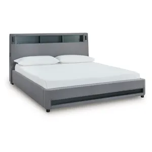 Cayberry King Upholstered Bed