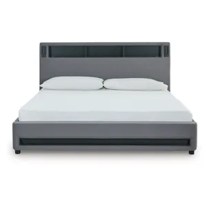 Cayberry King Upholstered Bed