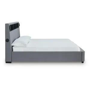 Cayberry King Upholstered Bed