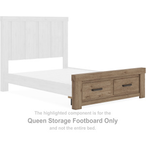 Garistyn Queen Storage Footboard