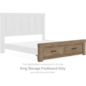Oliandon King Storage Footboard