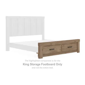 Oliandon King Storage Footboard