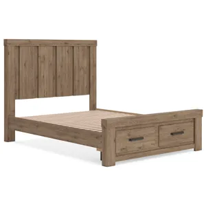 Oliandon Queen Panel Storage Bed