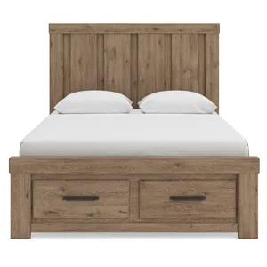 Oliandon Queen Panel Storage Bed