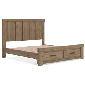Oliandon King Panel Storage Bed