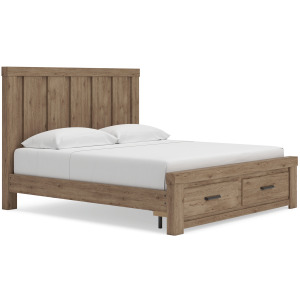 Oliandon King Panel Storage Bed