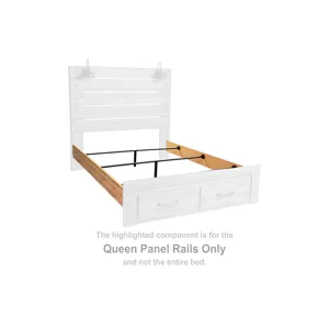 Pasklyn Queen Panel Rails