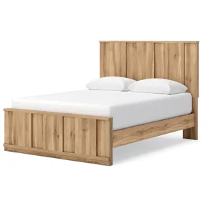 Rowden Queen Panel Platform Bed, Dresser and Mirror