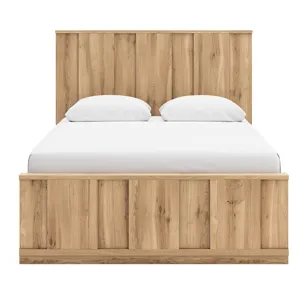 Rowden Queen Panel Platform Bed, Dresser and Mirror
