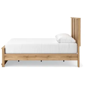 Rowden Queen Panel Platform Bed, Dresser and Mirror