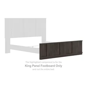 Shaehartin King Panel Footboard